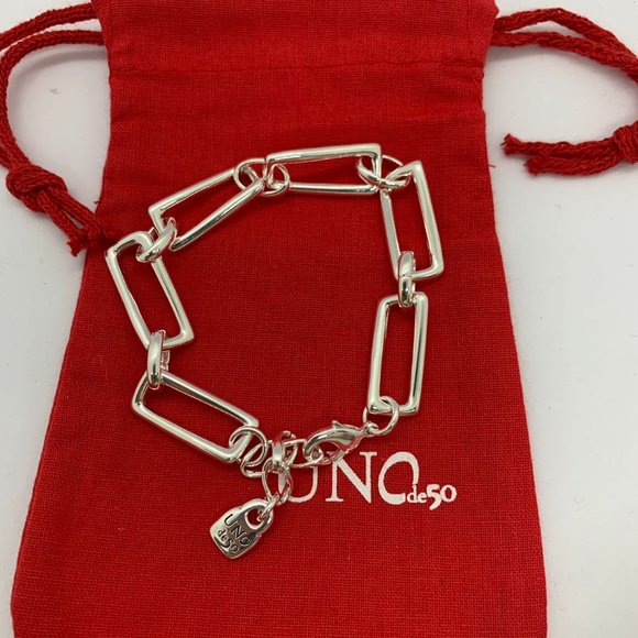 Uno de 50 Indestructible Bracelet GALAXY Silver-plated medium-sized - Picture 7 of 7